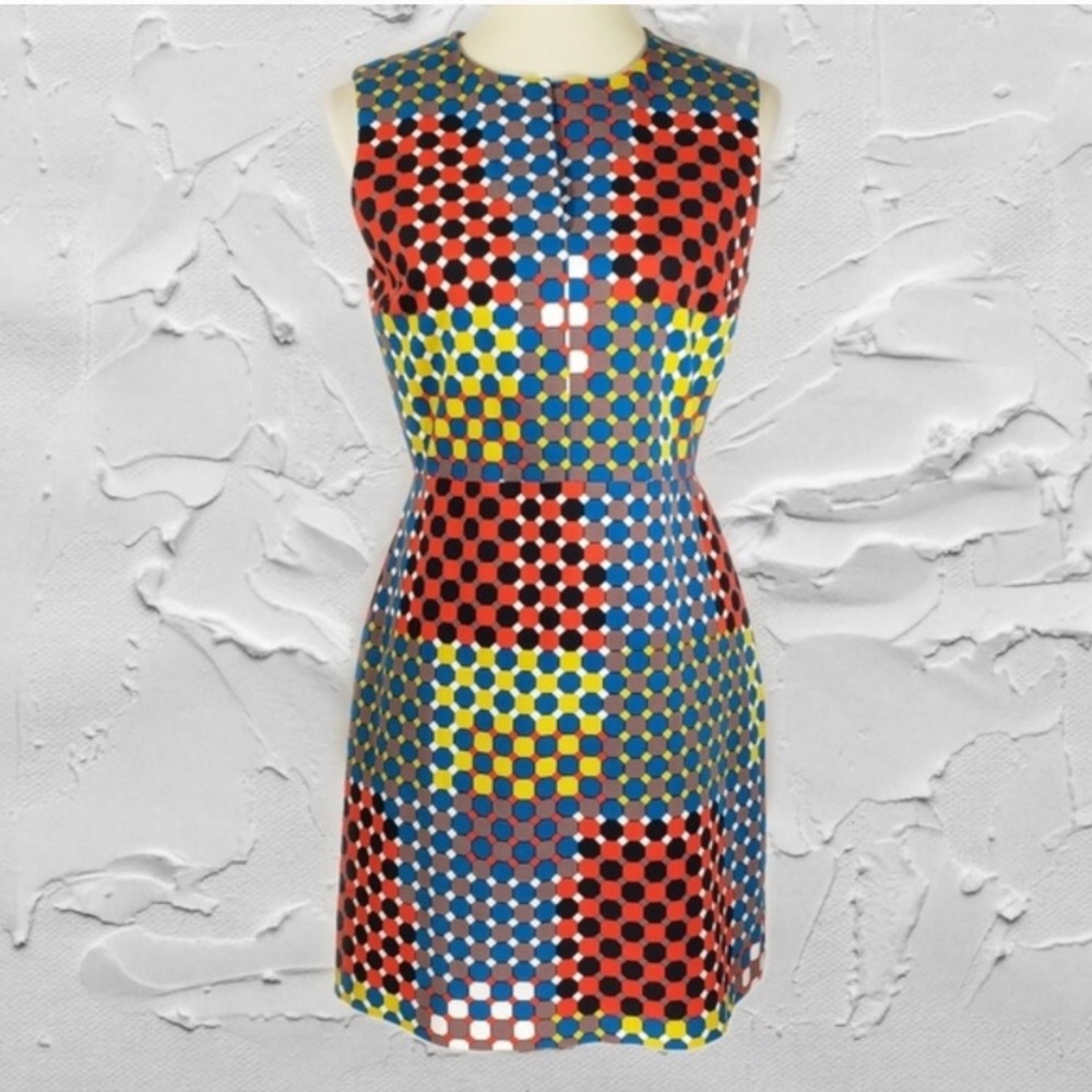 Tic Tac Tile Mod Dress Kate Spade Saturday Sheath